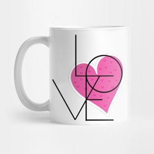 Love and Heart Mug